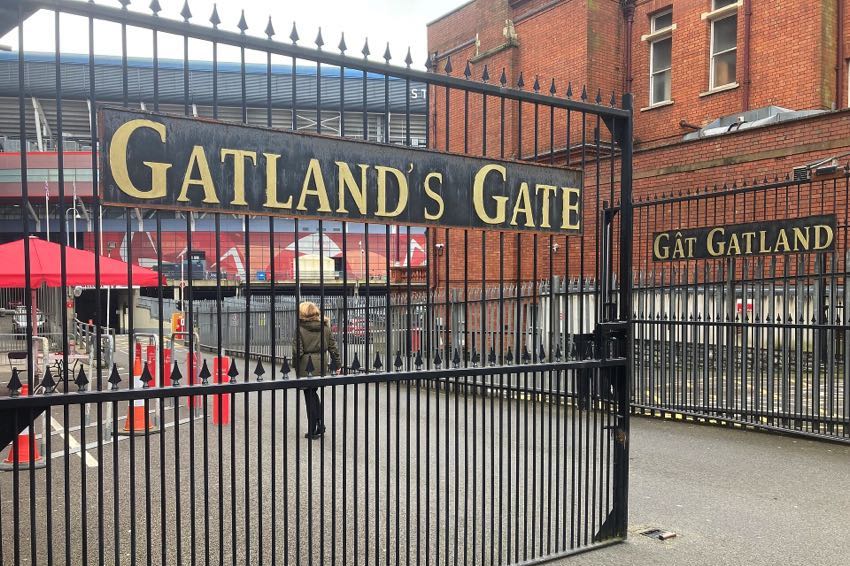 Gatland's Gate at the Principality Stadium in Cardiff