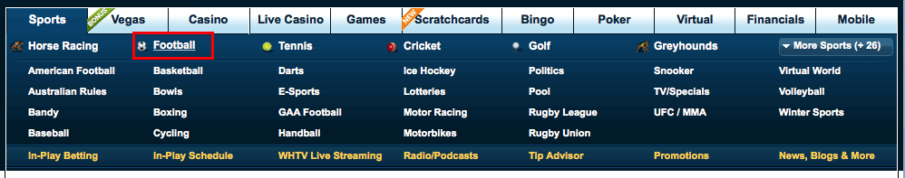 William Hill handicap