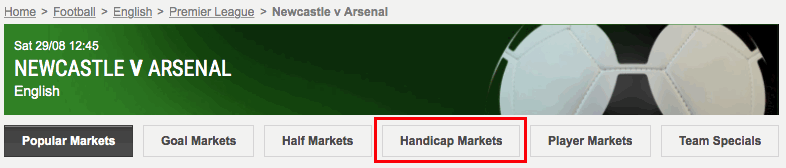 Ladbrokes Newcastle Arsenal