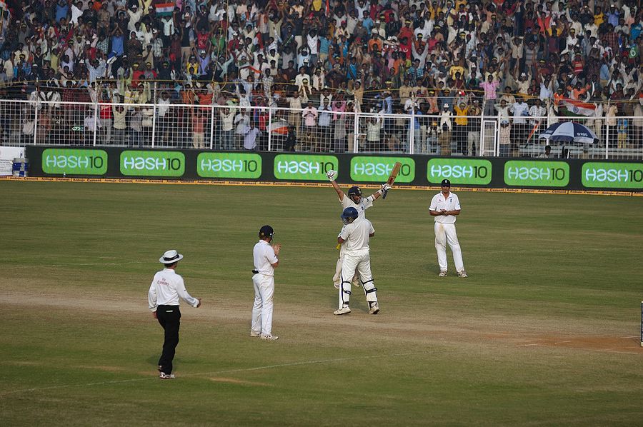 Yuvraj Singh lifting Sachin Tendulkar after scoring a Century