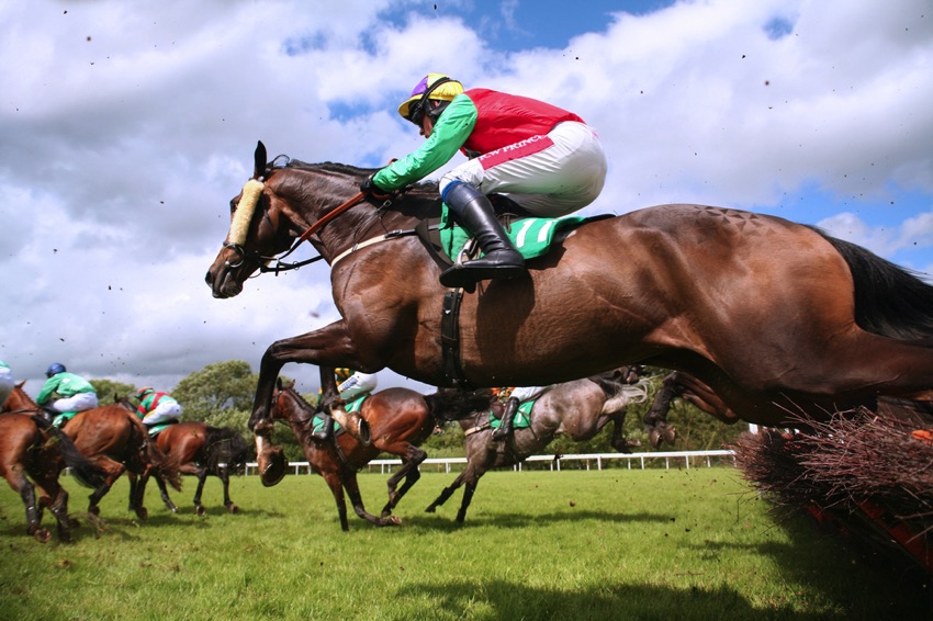 Jockey and horse racing
